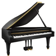 piano sticker