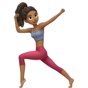 Pilates girl sticker