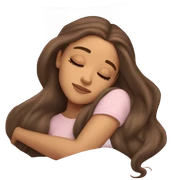 Ariana Grande sleeping sticker