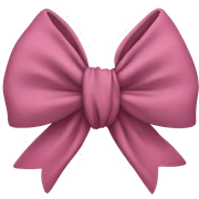 bow scarf sticker