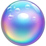 bubbles sticker