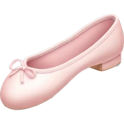 Pale pink ballet shoes sticker