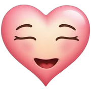 A Heart Who gives a kiss sticker