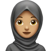 Girl in hijab  sticker
