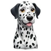 Dalmatian  sticker