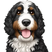 Bernedoodle  sticker