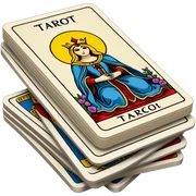 tarot cards sticker