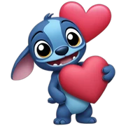 stitch in love sticker