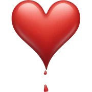 Heart sticker
