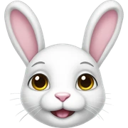 Bunny sticker