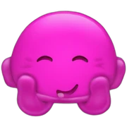Juicy booty neon sign style man sticker