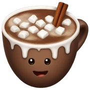 Hot chocolate sticker