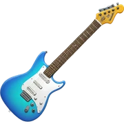 electric guitar sticker