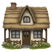 Cottage core sticker
