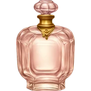 Vintage perfume bottle  sticker