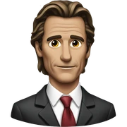 Patrick Bateman sticker