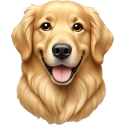 Golden retriever sticker