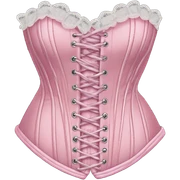 pink corset 2000s sticker