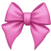 Bow sticker