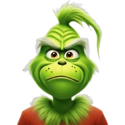 Grinch sticker