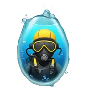 Scuba diver  sticker