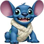 Stitch from lilo and stitch sticker
