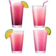 Drinks pink sticker