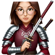 Resolute Samurai sticker