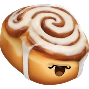 Cinnamon roll sticker