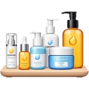 Skincare products  sticker