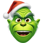 Grinch sticker