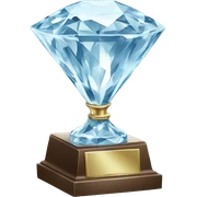 diamond trophy sticker