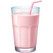 pastel pink milk sticker