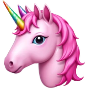 Unicornio rosa  sticker