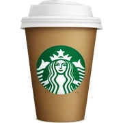 Starbucks cup sticker