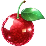 Disco ball cherries  sticker