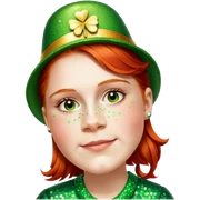 Sparkling Leprechaun sticker