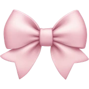 Light pink bow  sticker