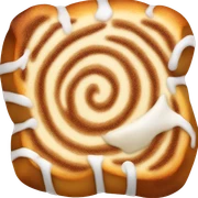 Cinnamon roll sticker