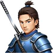 Samurai Defender sticker
