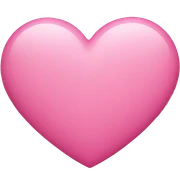 pink heart sticker