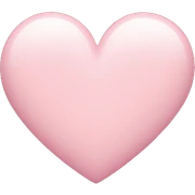 pastel pink heart sticker