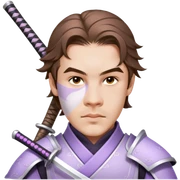 Gentle Samurai sticker