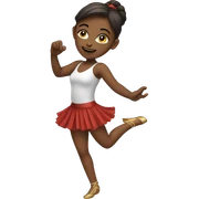 girl dancer sticker