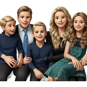 happy group of friends together sticker