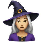 witch hat sticker