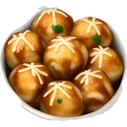 Takoyaki polpo balls dish sticker