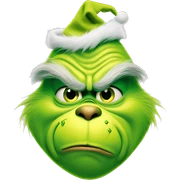 The grinch  sticker