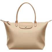 Beige longchamp bag  sticker