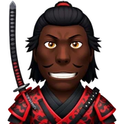 Daring Samurai sticker